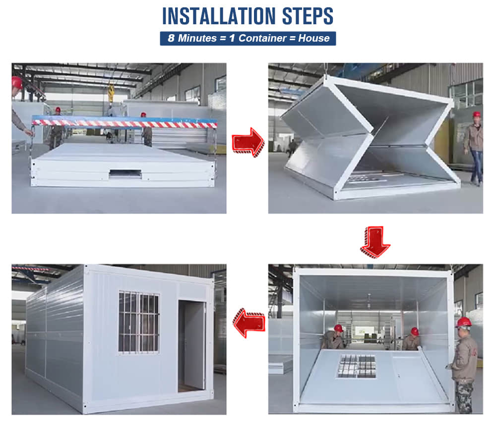 Connection version and triangle roof