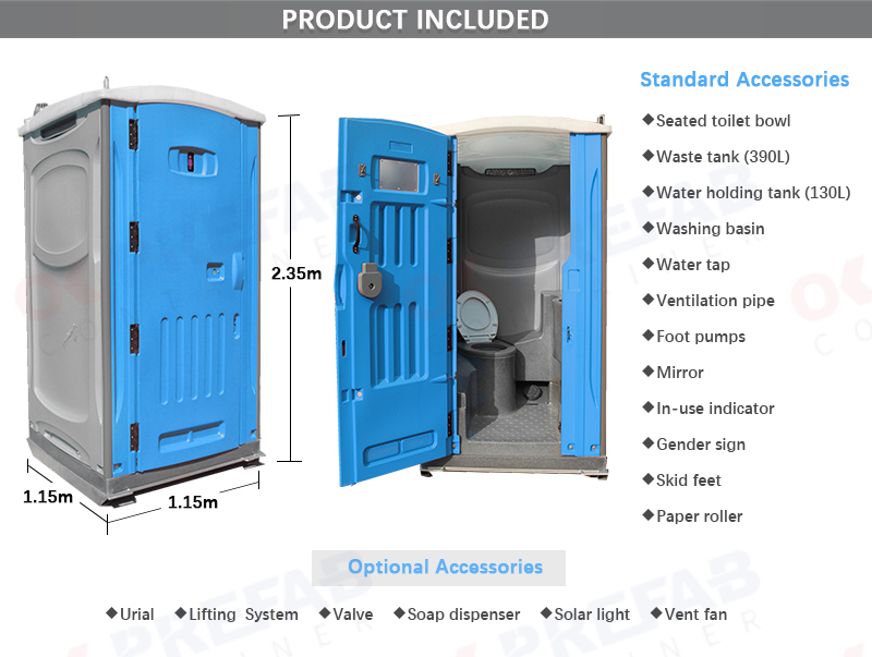 HDPE Toilet HDPE Toilet